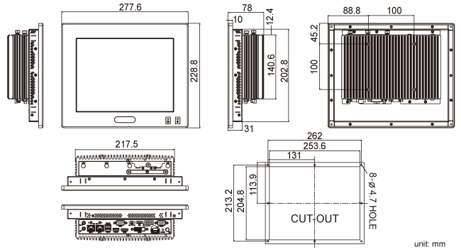 SP-6150_Dimension-650-355 SP-6150_Dimension-650-355