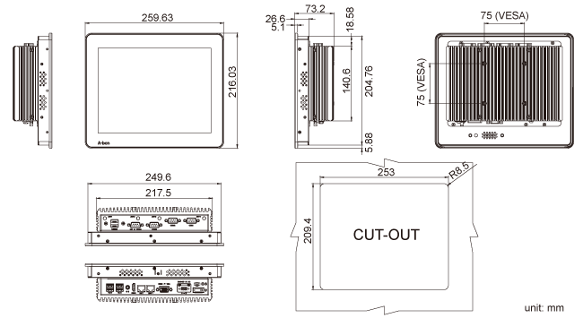 SP-6550-R_Dimension-650-355